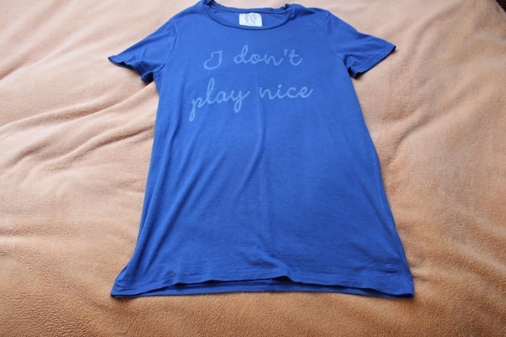 mooi shirt van ZOE KARSSEN maat M, Maat 38/40 (M), Blauw, Ophalen of Verzenden, Zo goed als nieuw