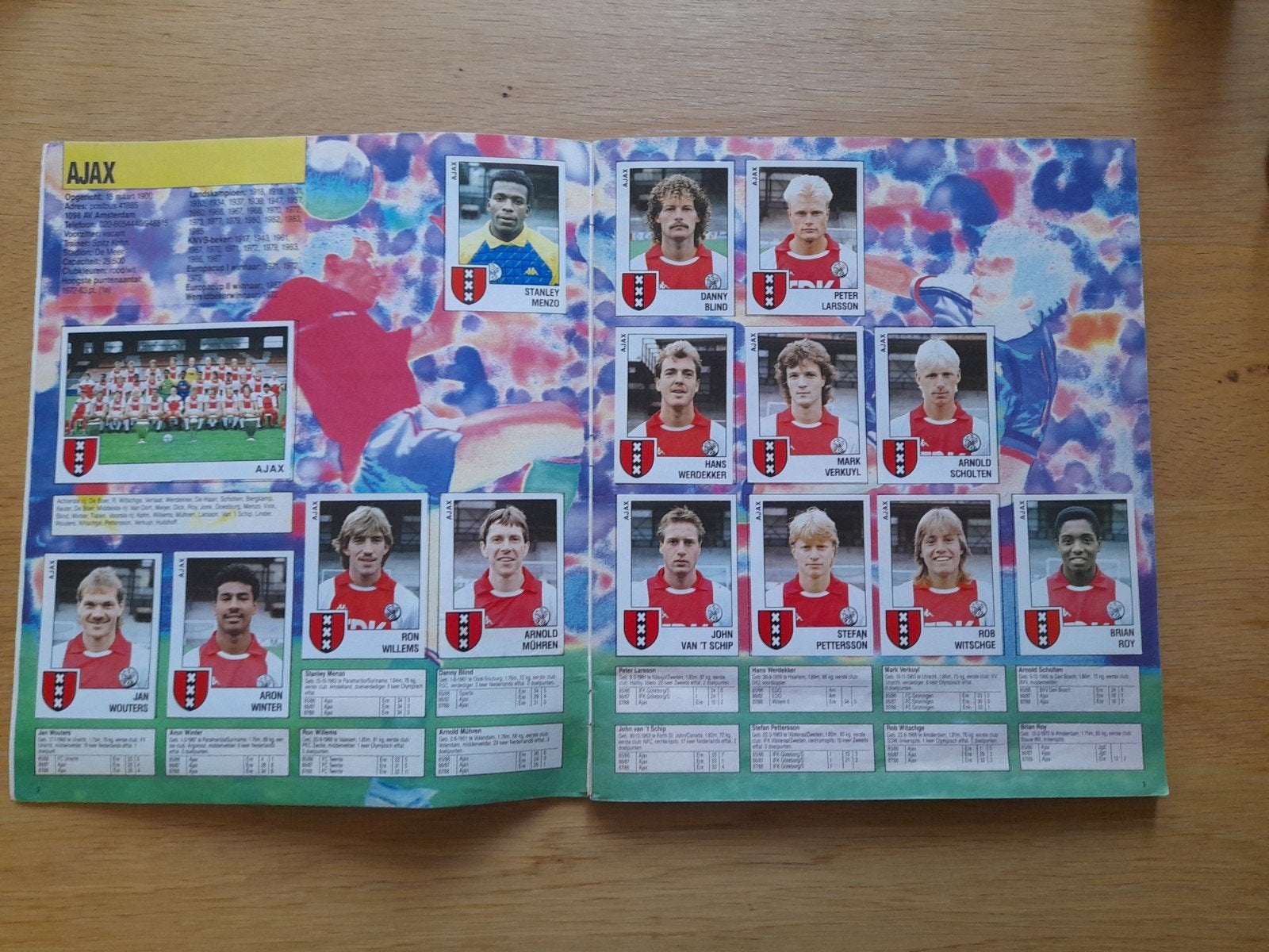 Panini Voetbal 89 Compleet Verzamelalbum, Verzamelen, Ophalen, Gebruikt, Overige binnenlandse clubs, Boek of Tijdschrift