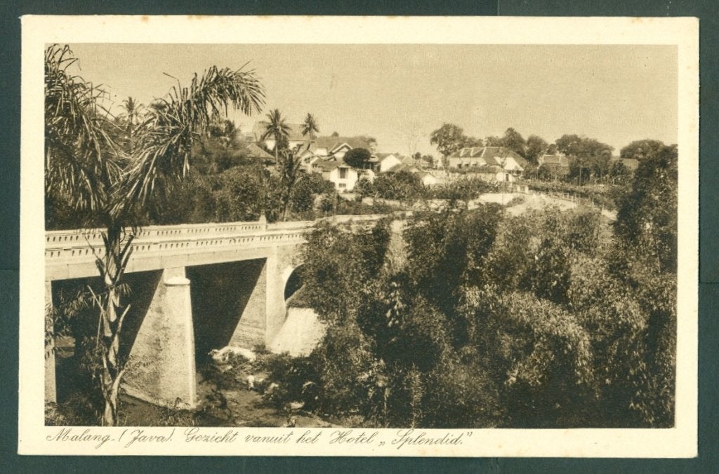 AK Nederlands Indie Splendid Gezicht vanuit het Hotel, Ophalen of Verzenden, Voor 1920, Ongelopen, Overijssel