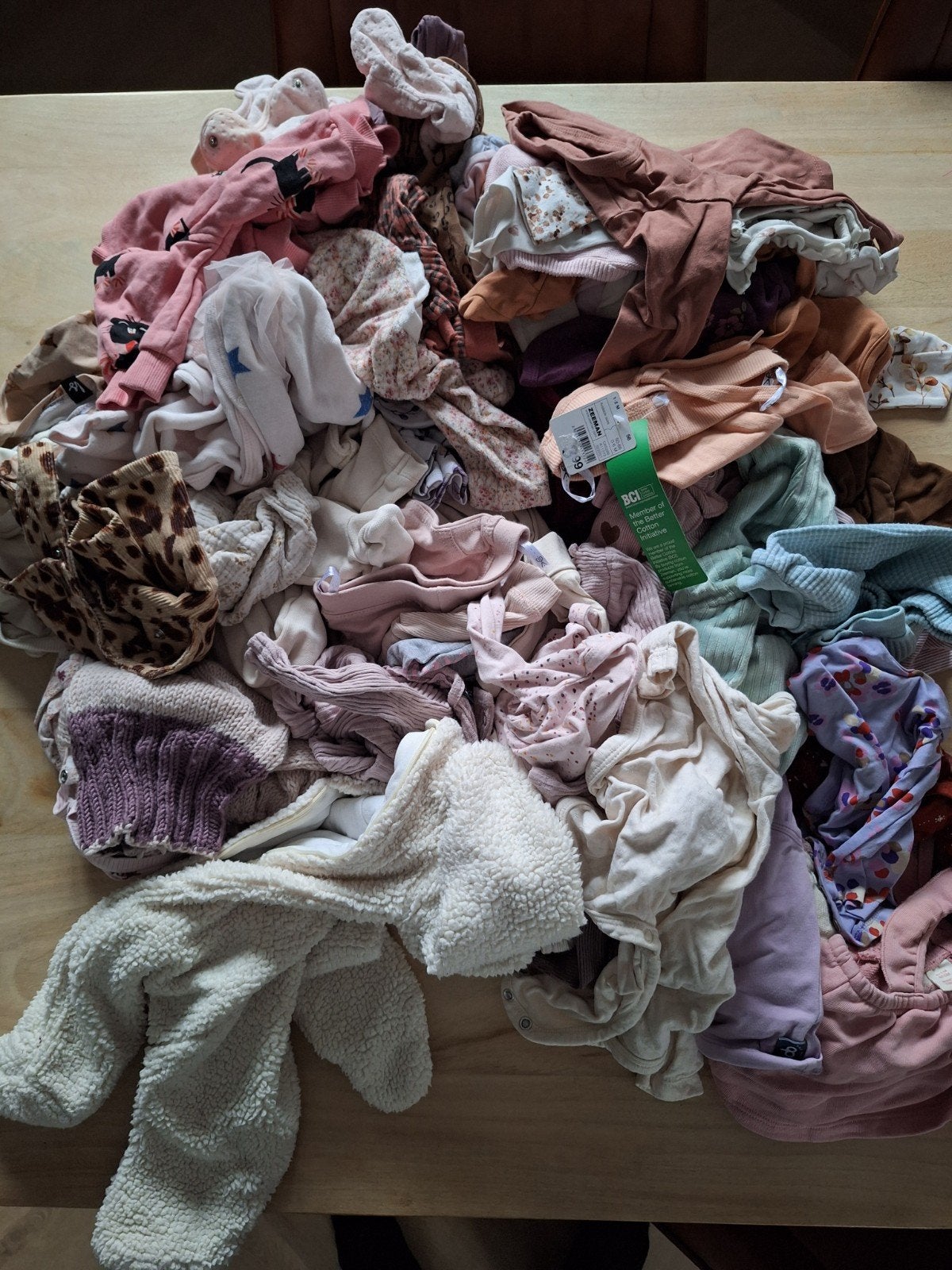 Grote kledingbundel babykleding maat 50-68 (meisje), Ophalen of Verzenden