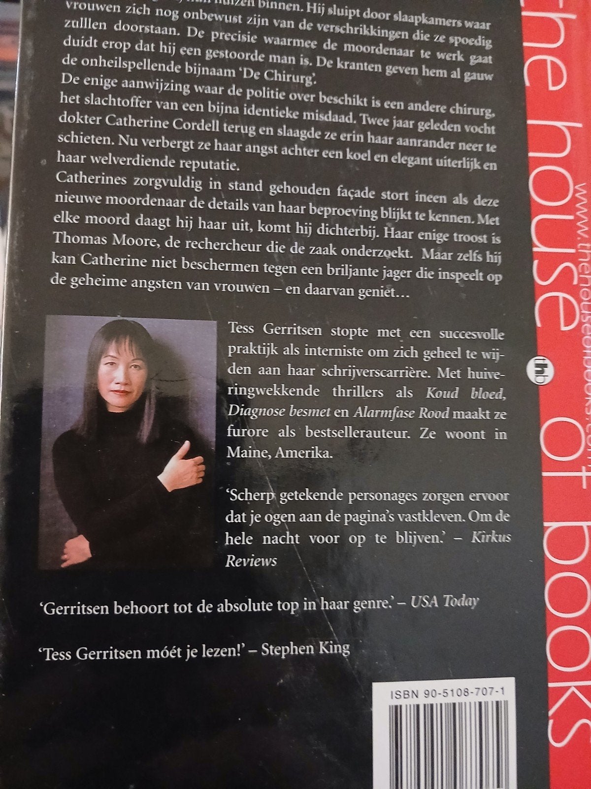 Gerritsen - DE CHIRURG, Boeken, Ophalen of Verzenden, Zo goed als nieuw, Gerritsen