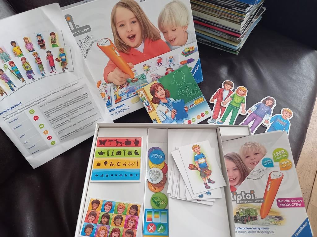 Tiptoi spel mijn lichaam zonder pen, Kinderen en Baby's, Speelgoed | Educatief en Creatief, Ophalen of Verzenden, Gebruikt, Ontdekken