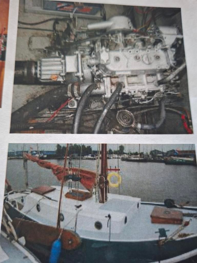 De PLeate Zeeschouw.Klassieke zeilboot met dieselmotor, 10 tot 30 pk, Gebruikt, Staal, Binnenboordmotor