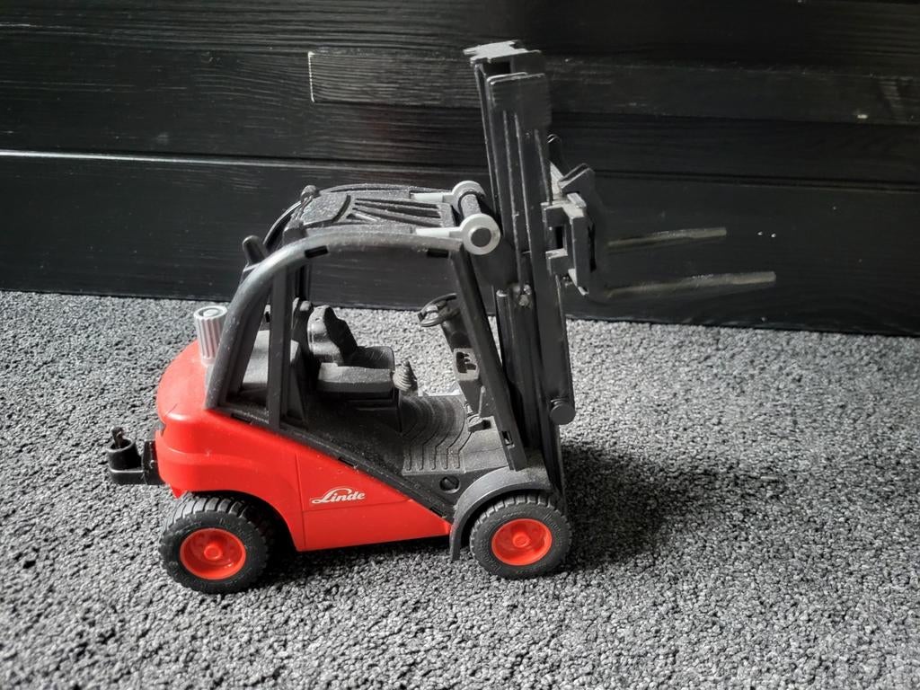 Bruder mini heftruck, Ophalen of Verzenden, Gebruikt