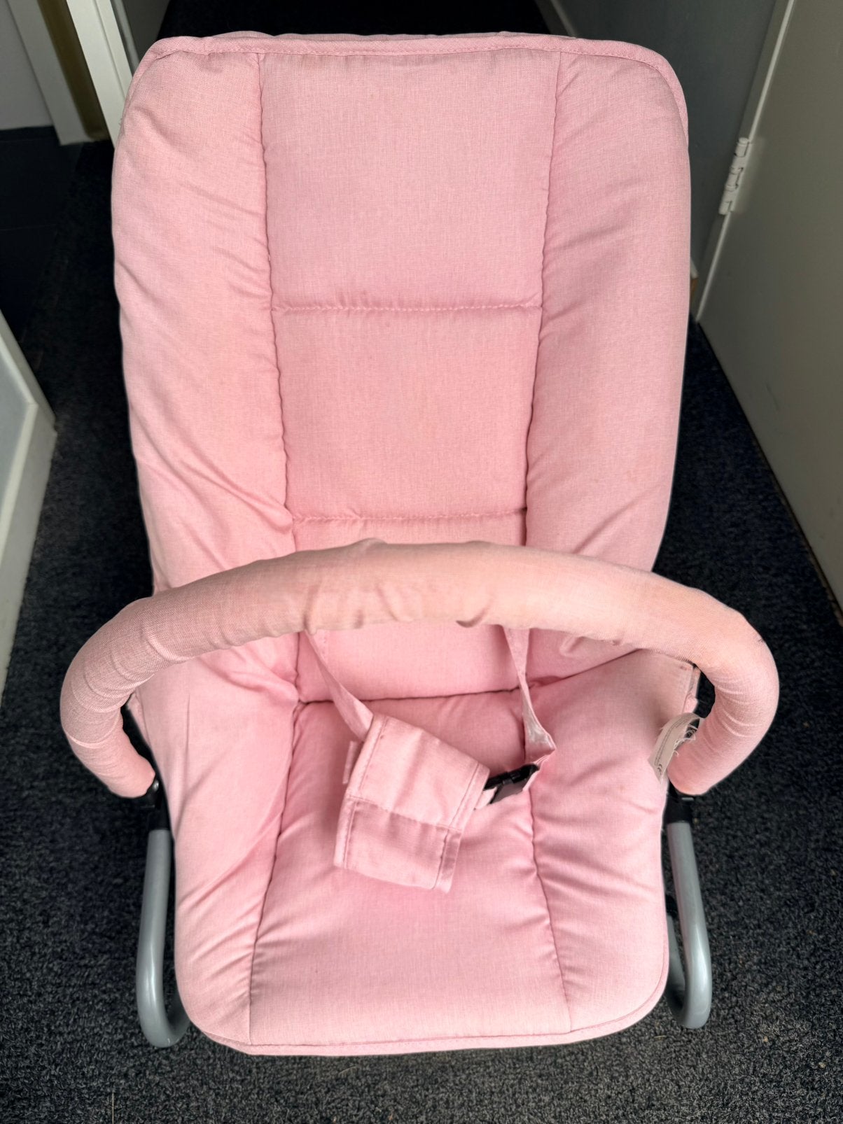 Roze prental wipstoel, Ophalen, Gebruikt, Verstelbaar, Wipstoel