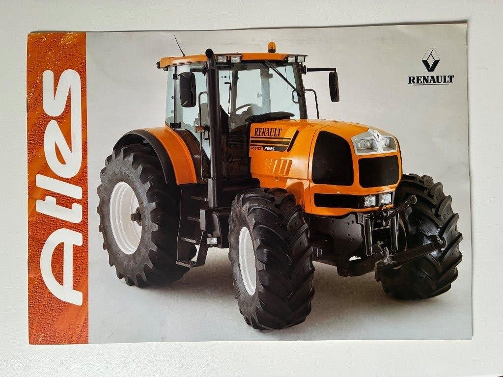 Renault trekker tractor folder brochure, Ophalen of Verzenden, Gelezen, Folder