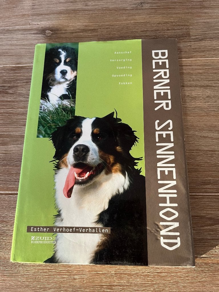 Berner Sennenhond, Esther Verhoef-Verhallen, Honden, Ophalen of Verzenden, Zo goed als nieuw