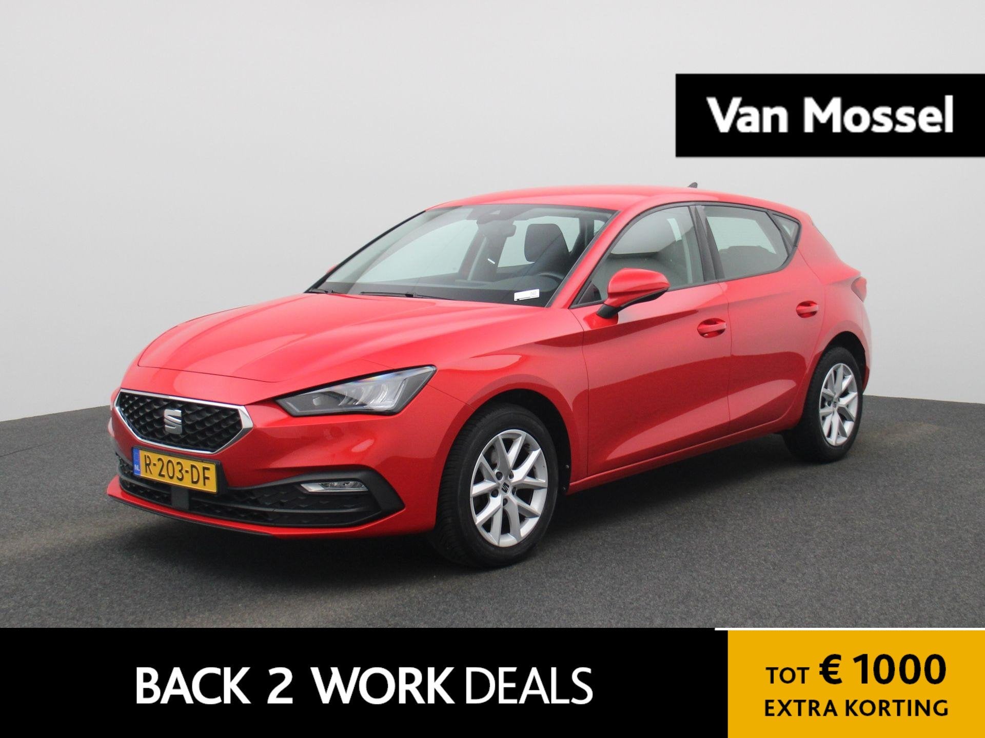 SEAT Leon 1.0 TSI Reference | Apple Carplay / Android Auto |, Voorwielaandrijving, Stof, Gebruikt, Leon