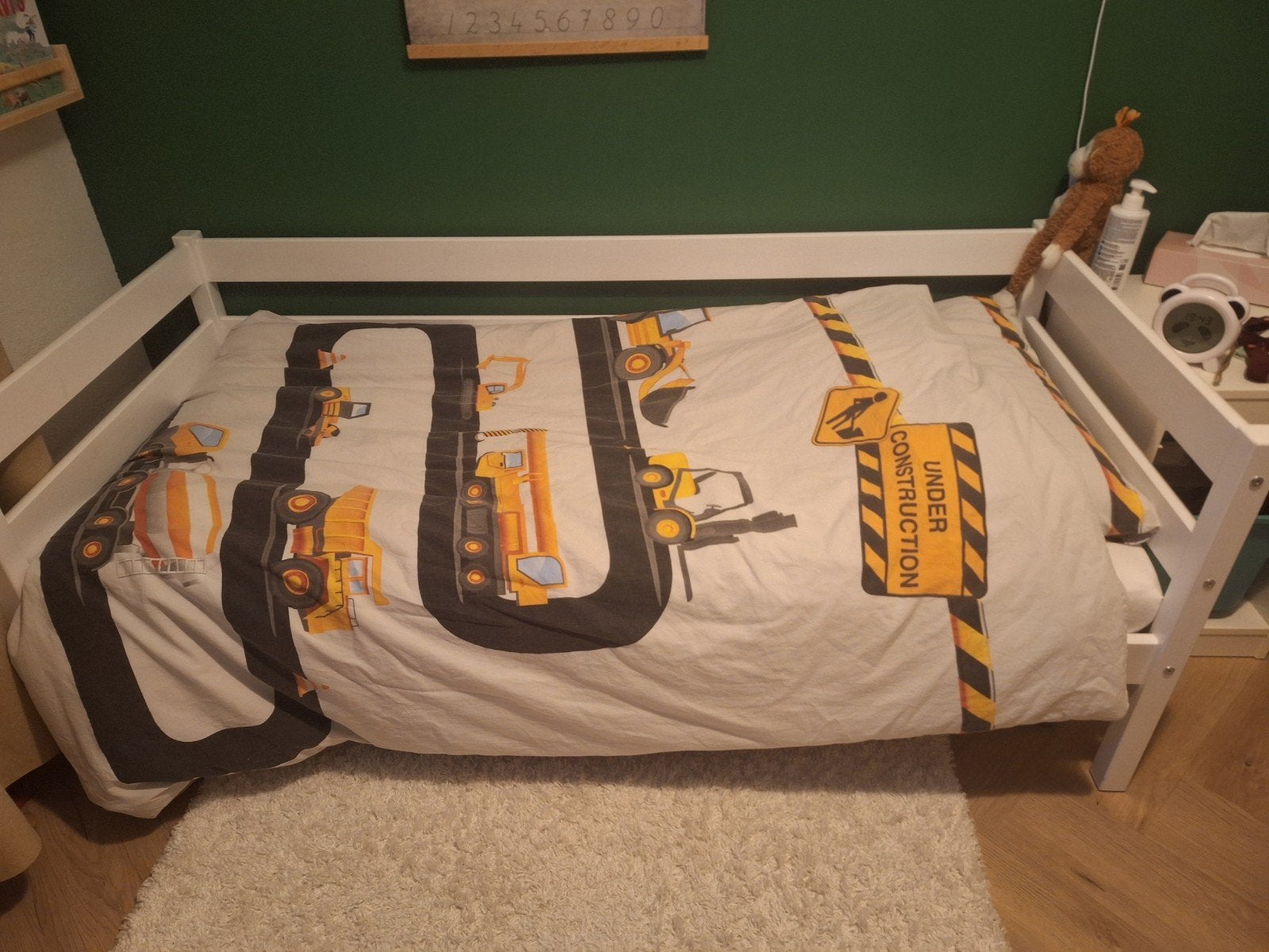 Hoppekids Junior bed  wit 70x160, Ophalen, Gebruikt, Wit, 190 cm of minder