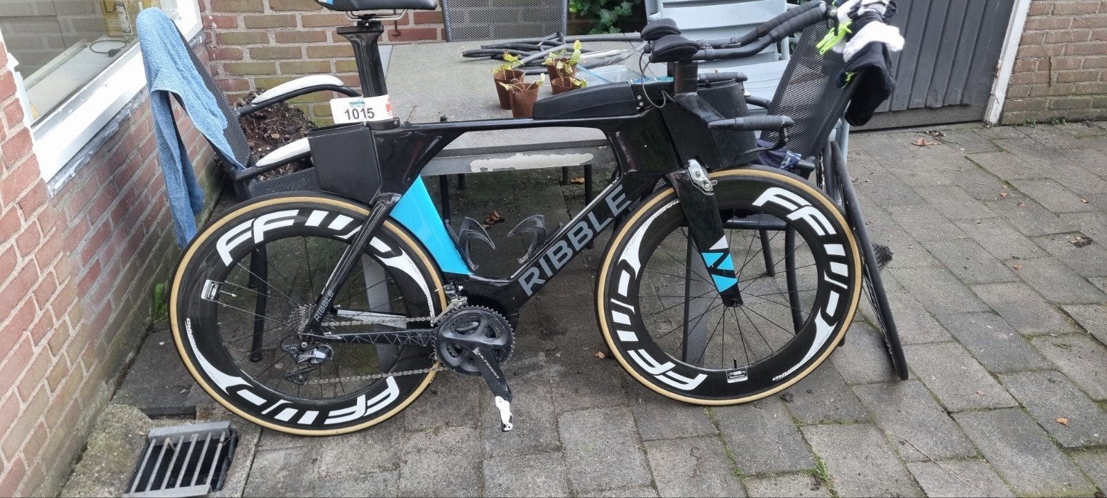 Ribble Ultra Tri Triatlonfiets, Overige merken, 28 inch, Gebruikt, Carbon