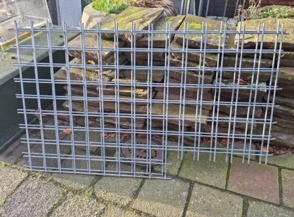 2 x Superzwaar ONVERWOESTBAAR betongaas 95cm x 150cm 10x10cm, Tuin en Terras, Ophalen, Zo goed als nieuw, Minder dan 10 meter