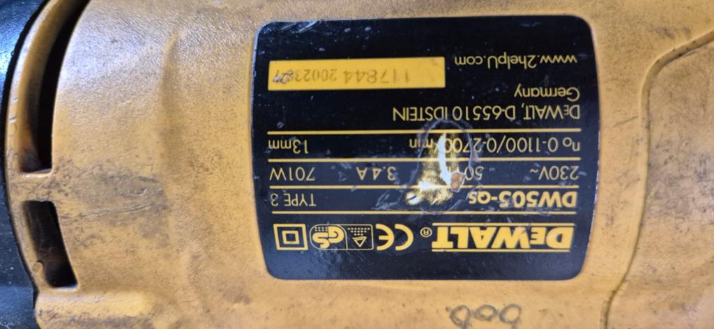 DeWalt DW505-QS Boormachine 701W met koffer, Doe-het-zelf en Verbouw, Gereedschap | Boormachines, Ophalen, Gebruikt, 600 watt of meer