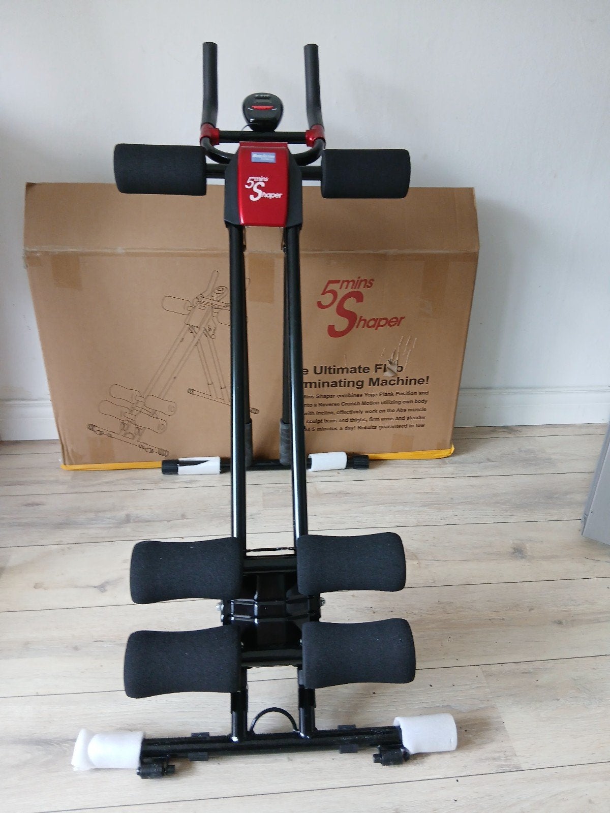 5mins Shaper Ab Trainer Buikspierapparaat Fitness, Ophalen, Buik, Overige typen, Zo goed als nieuw