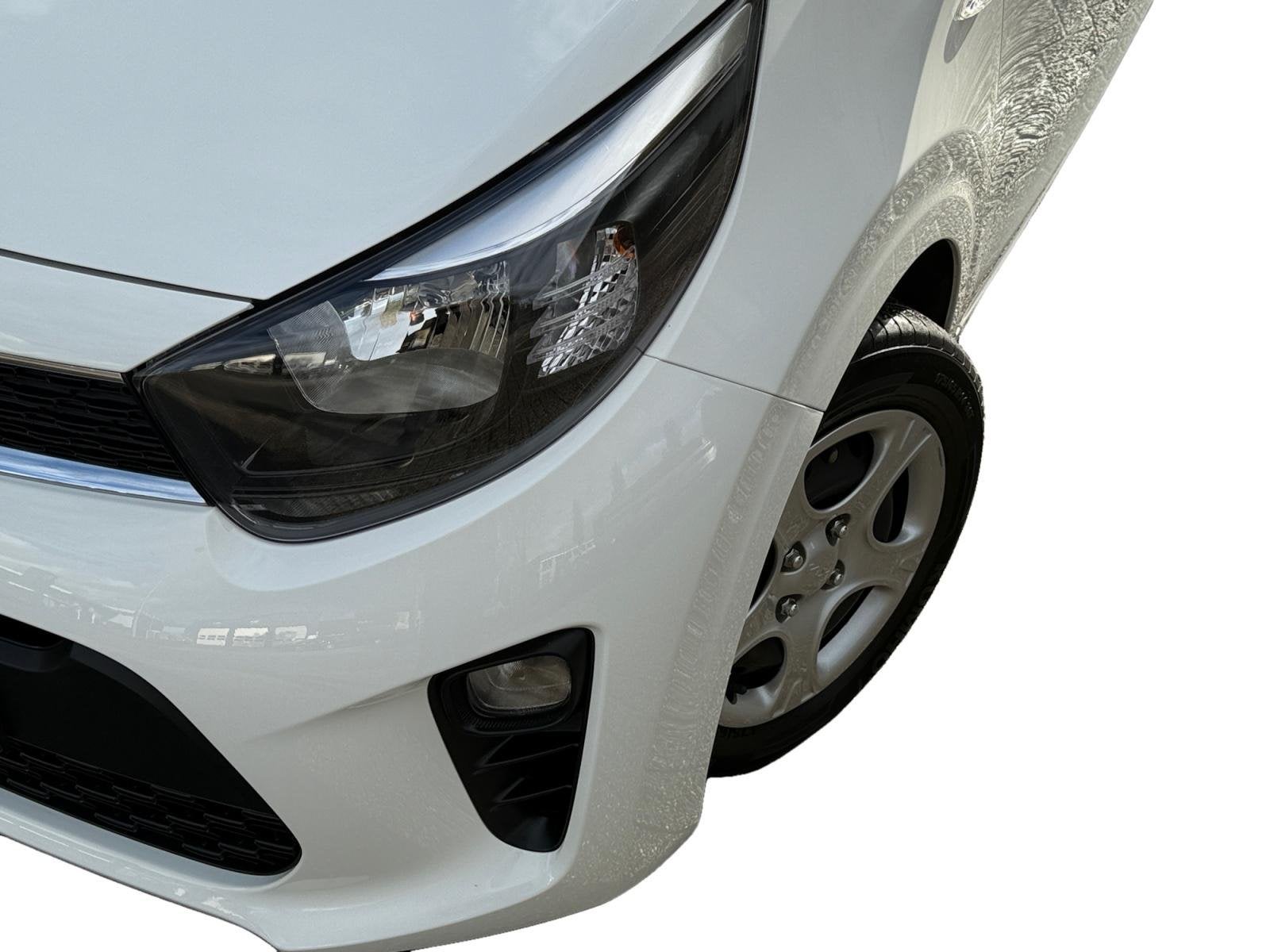 Kia Picanto 1.0 DPi ComfortLine | Automaat | Cruise Control, Auto's, Stof, Gebruikt, 4 stoelen, Wit