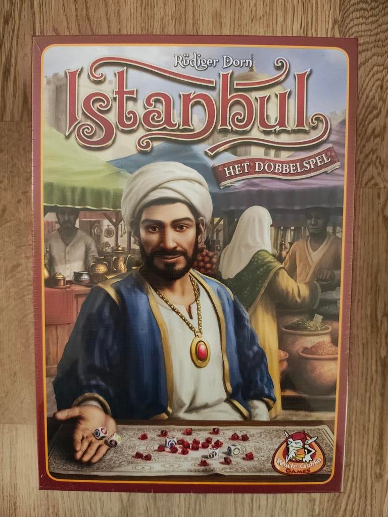 Istanbul Het Dobbelspel - Nieuw in Seal!, Hobby en Vrije tijd, Een of twee spelers, Ophalen of Verzenden, Nieuw, White Goblin Games