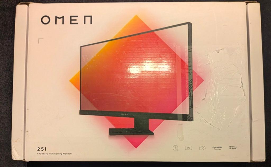 OMEN 25i FHD 165Hz HDR Gaming Monitor, Computers en Software, Monitoren, Gaming, IPS, OMEN by HP, Full HD