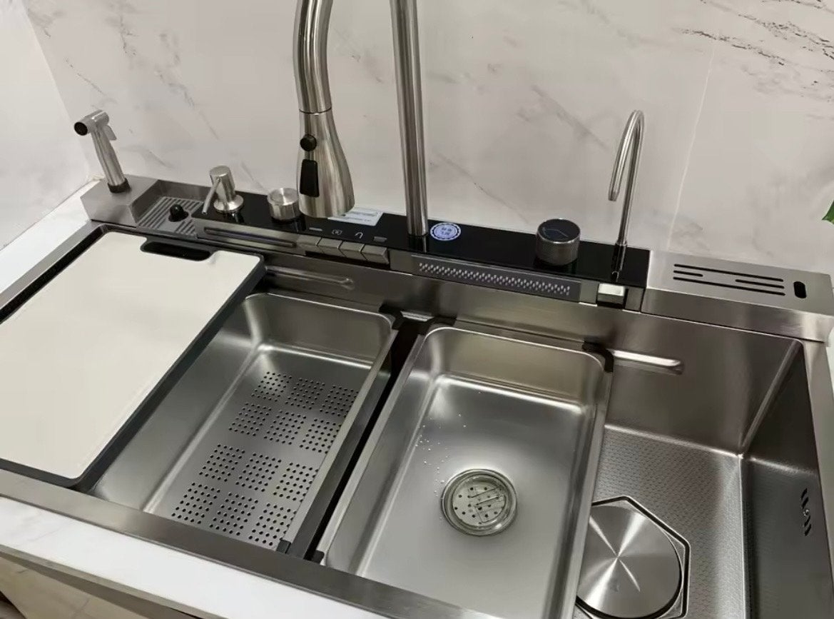 Luxe Multifunctionele Wasbak, Overige typen, Verzenden, Metaal, Overige merken