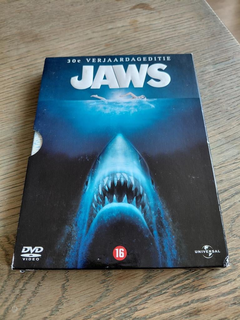 Jaws - 30th Anniversary Edition 2 disc edition., Cd's en Dvd's, Dvd's | Thrillers en Misdaad, Zo goed als nieuw, Boxset, Vanaf 16 jaar