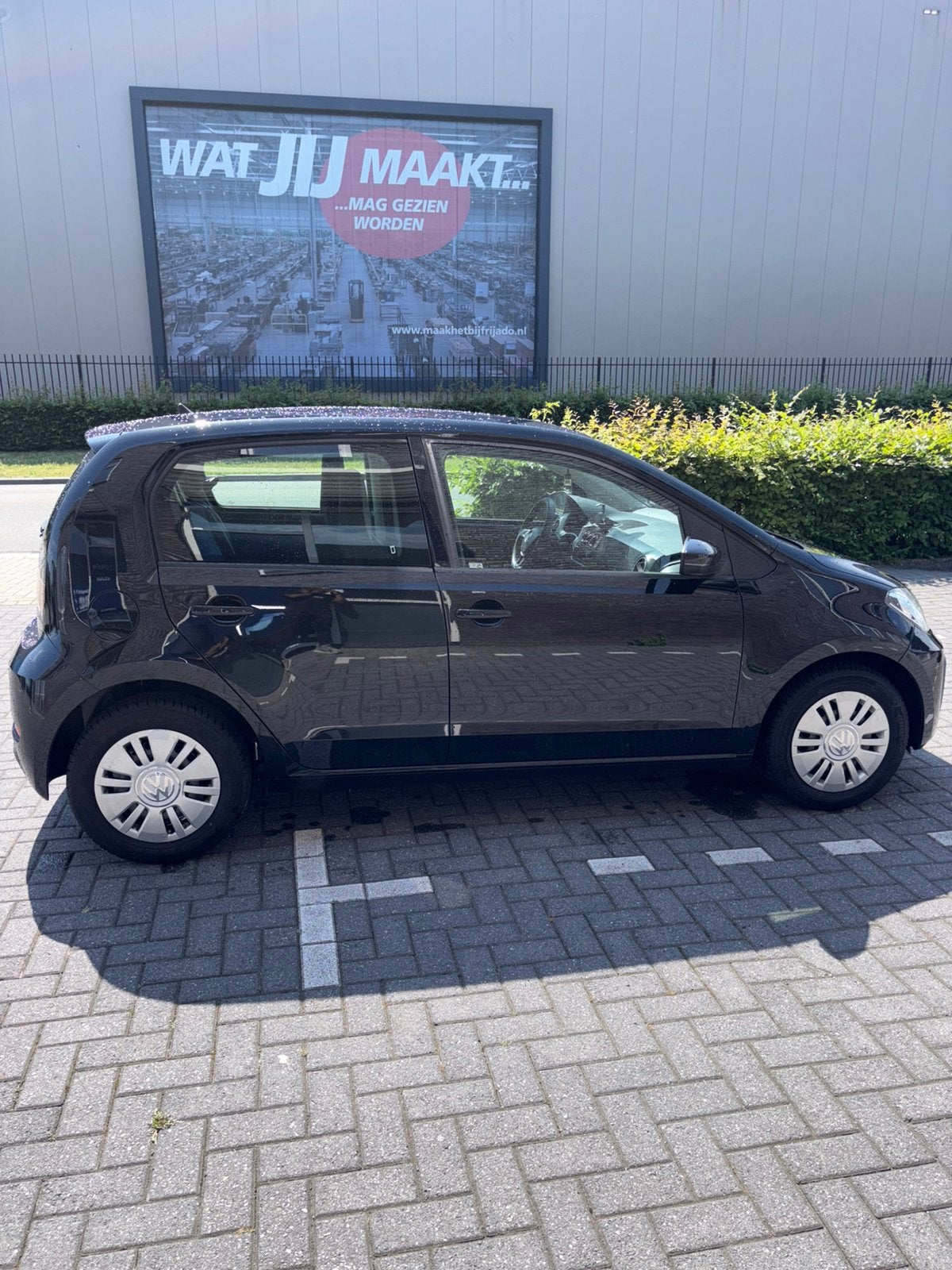 Volkswagen up! 1.0 60PK 5D BMT 2019 Zwart, Auto's, Volkswagen, Voorwielaandrijving, Up!, 4 stoelen, Zwart