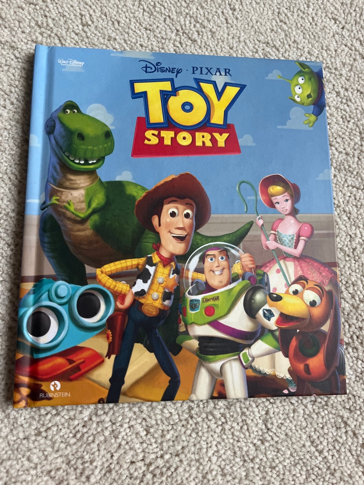 Disney Pixar Toy Story Boekje inclusief DVD, Boeken, Ophalen of Verzenden, Zo goed als nieuw, Fictie algemeen