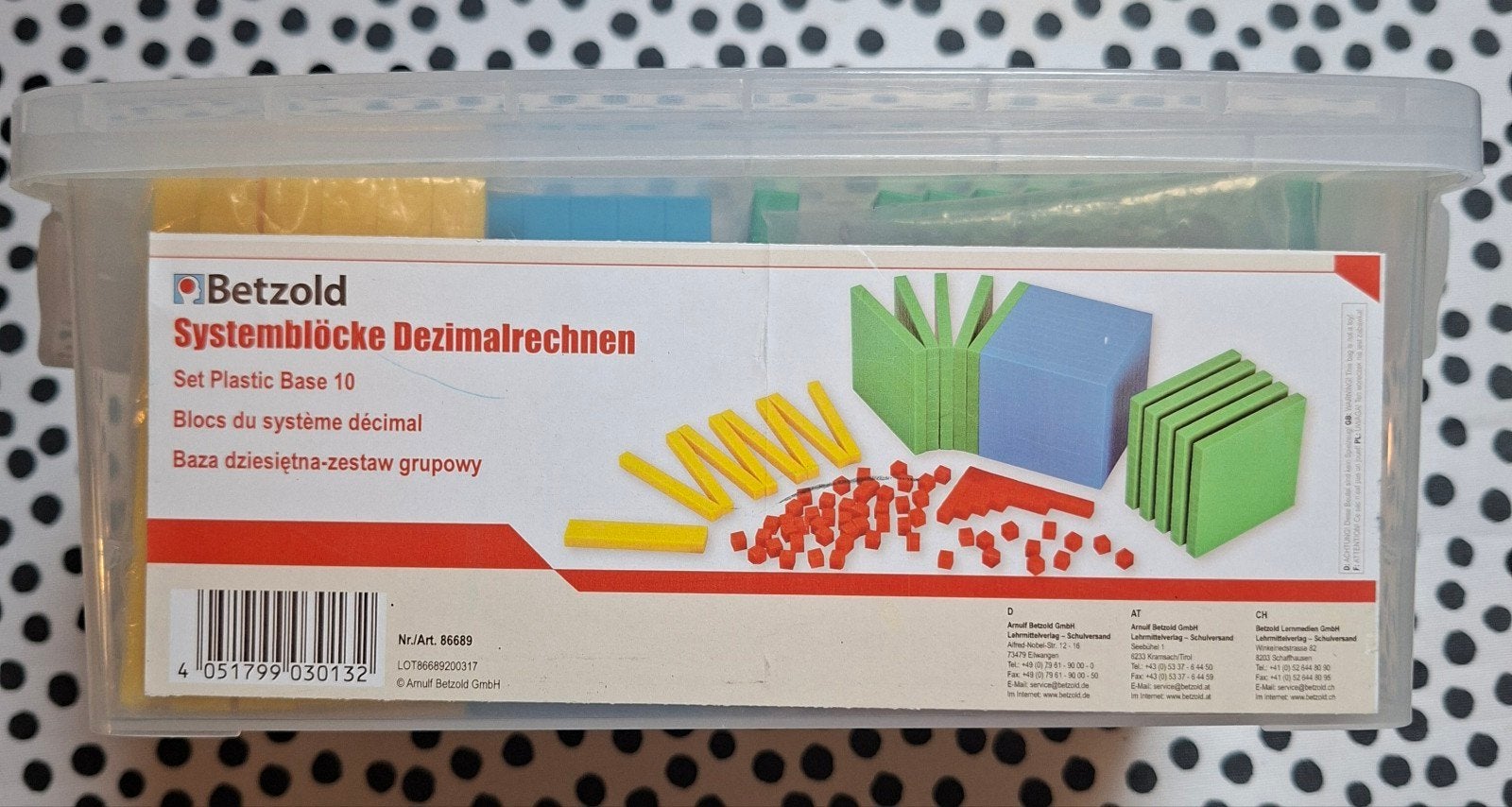MAB-materiaal, rekenblokken, Ophalen of Verzenden, Rekenen