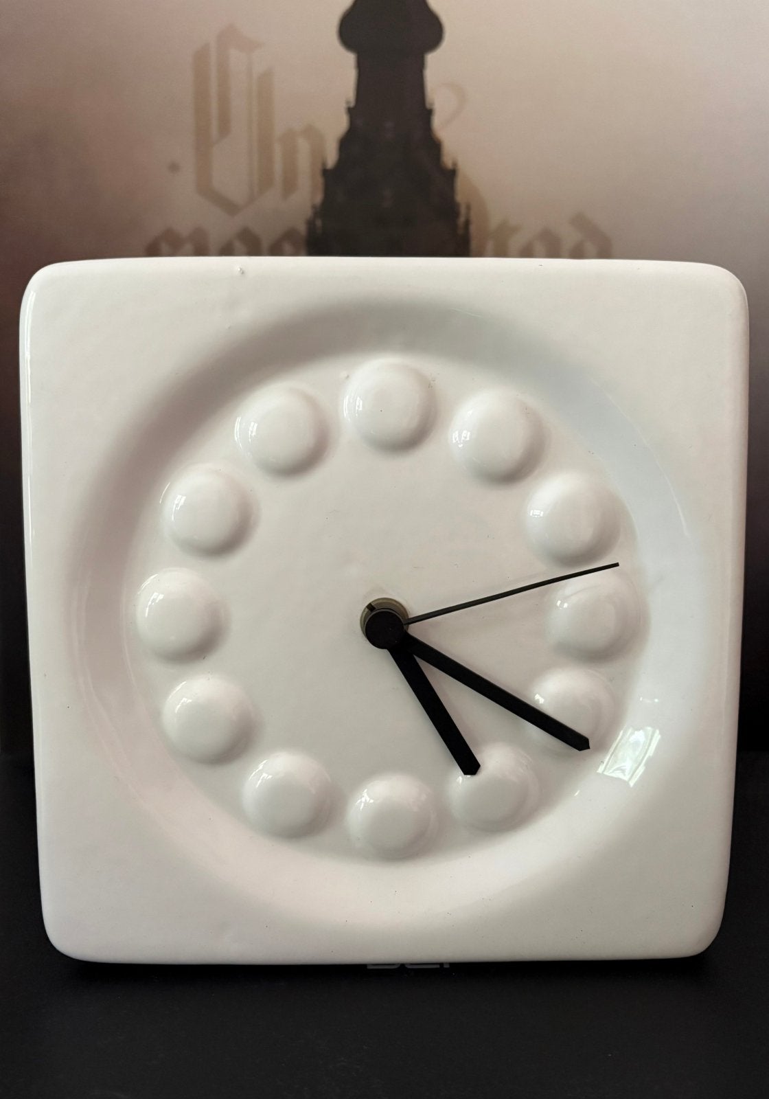 Vintage Kienzle klok space age / pop art, Ophalen of Verzenden