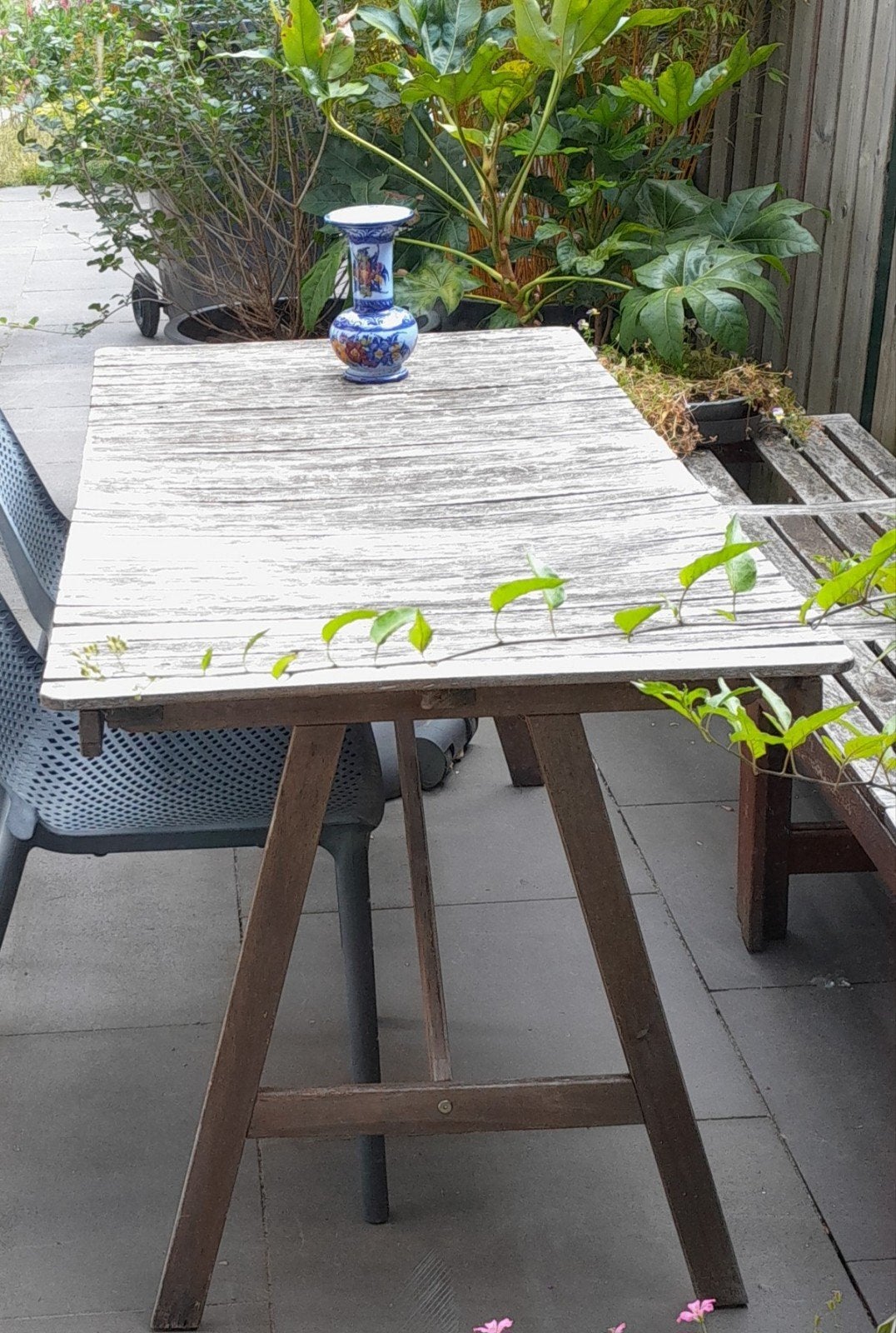 Gratis: Ikea Askholmen Acacia Houten Tuintafel (Opknapper), Ophalen, Gebruikt, Rechthoekig, Hout