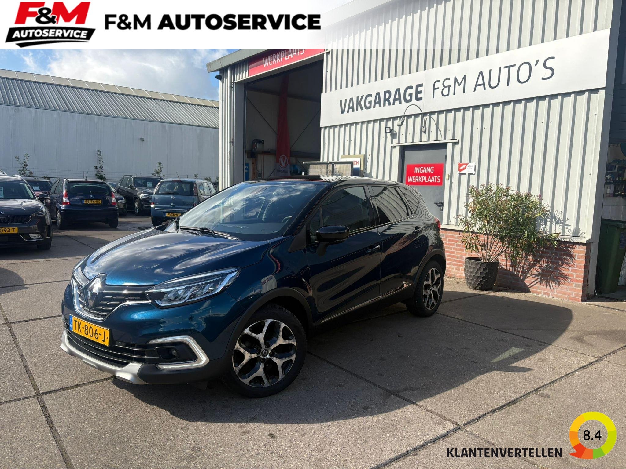 Renault Captur 0.9 TCe Edition One, Voorwielaandrijving, 898 cc, Euro 6, Blauw