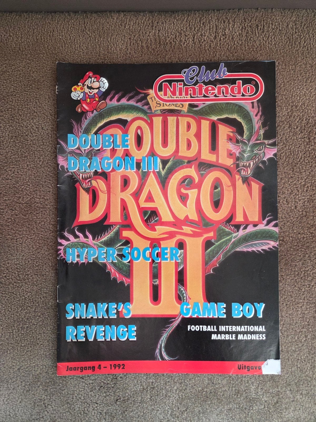 Club Nintendo Magazine Jaargang 4 - 1992, Spelcomputers en Games, Ophalen of Verzenden, Zo goed als nieuw, Overige genres