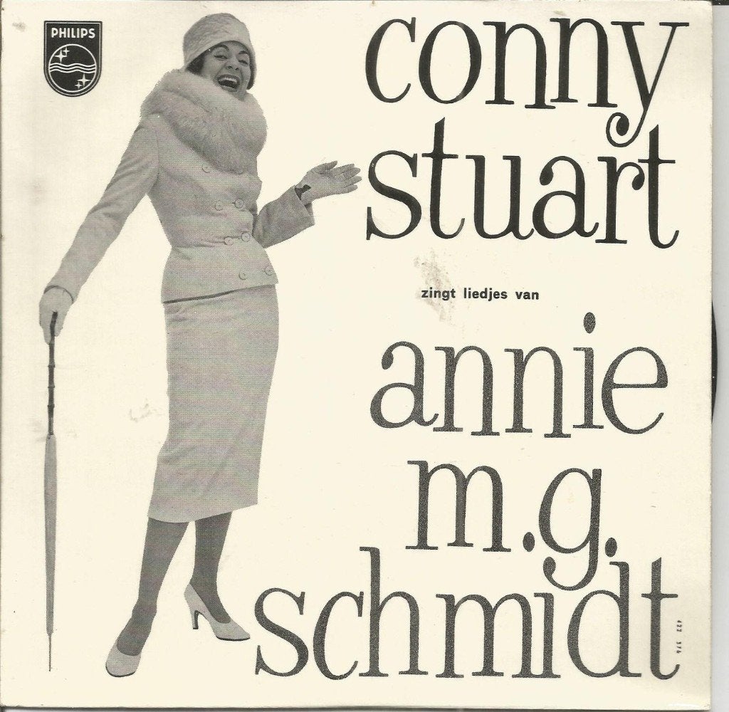 Conny Stuart Zingt Liedjes Van Annie M. G. Schmidt (EP 1958), Cd's en Dvd's, Vinyl | Nederlandstalig, Overige genres, 7 inch, Zo goed als nieuw