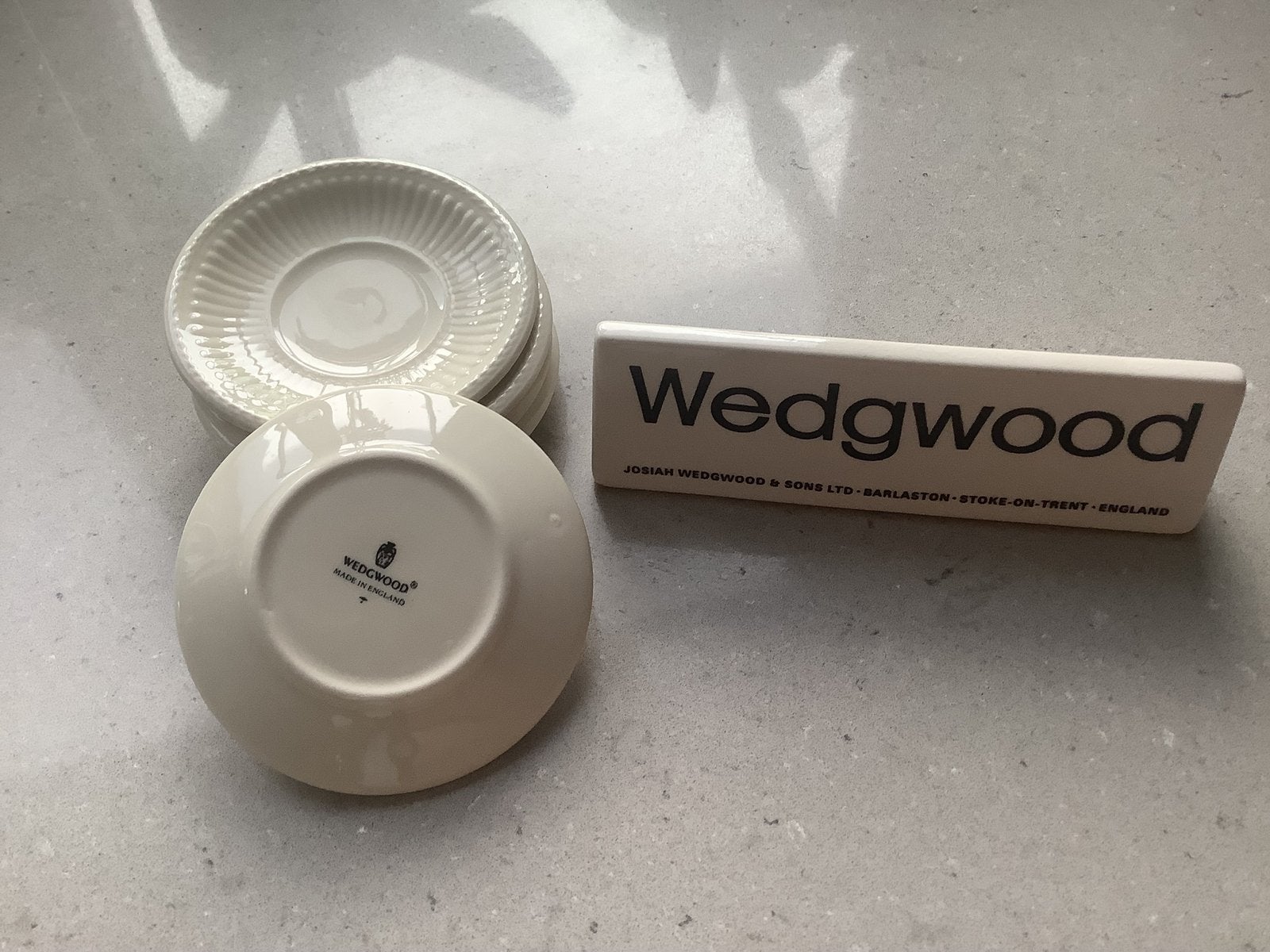 Theetipjes WEDGWOOD EDME, Huis en Inrichting, Overige typen, Ophalen of Verzenden, Zo goed als nieuw, Wedgwood