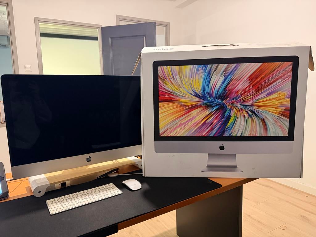 Apple iMac 27-inch met Retina 5K-display | Fusion Drive 1TB, Computers en Software, Apple Desktops, Ophalen, HDD en SSD, 8 GB