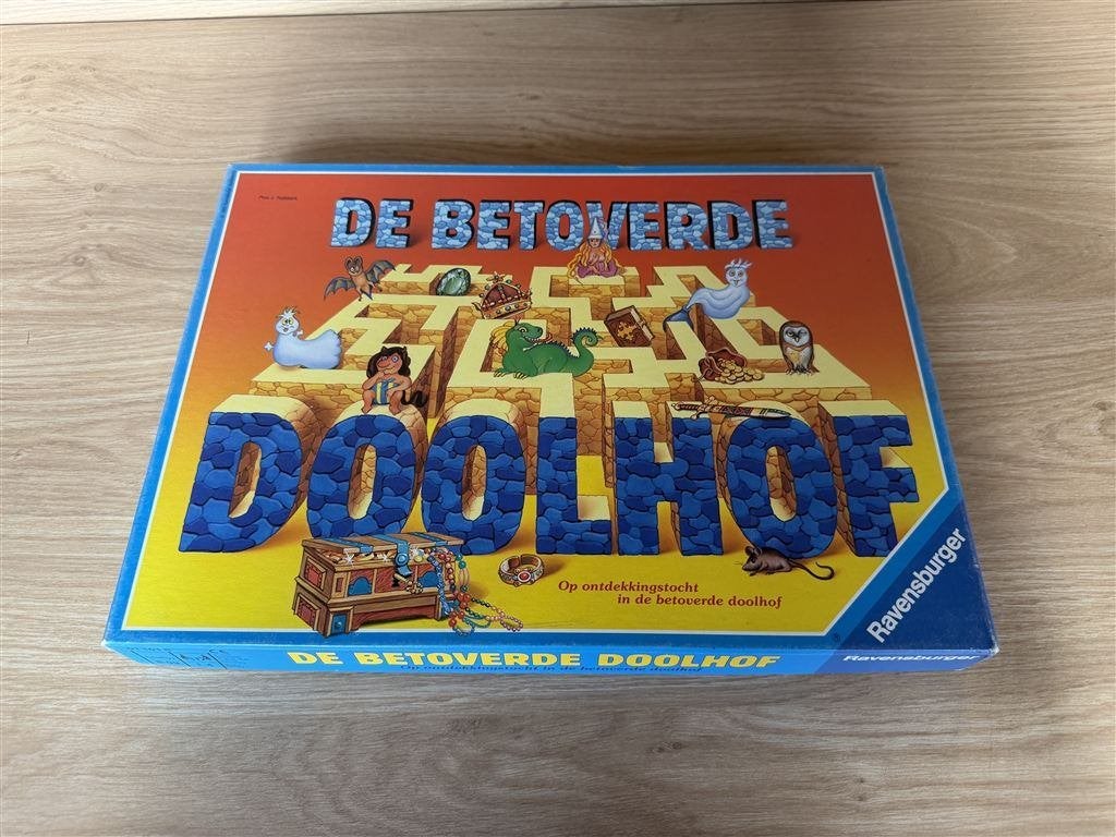 de betoverede doolhof - S7183, Ophalen of Verzenden, Zo goed als nieuw