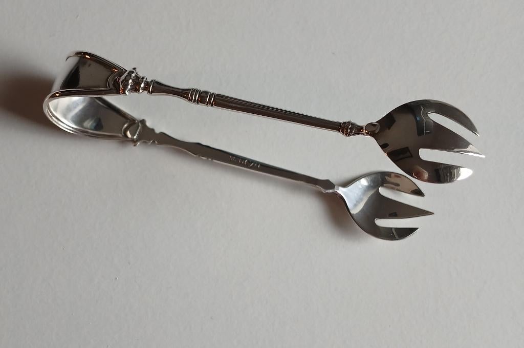 Verzilverde Suikertang (Pako), Antiek en Kunst, Ophalen of Verzenden