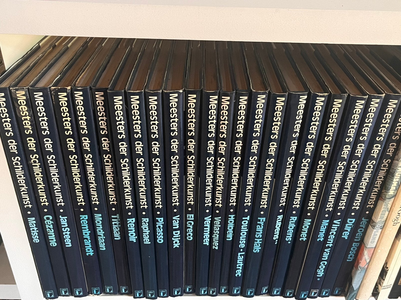 23 delen Meesters der schilderkunst-lecturama, Ophalen, Gelezen, Schilder- en Tekenkunst