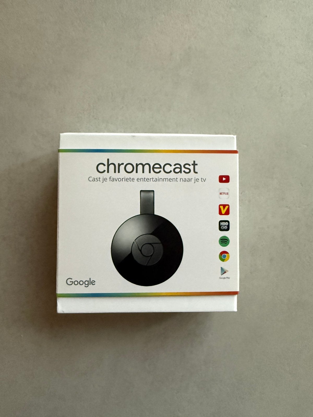 Originele Google Chromecast in doos, Ophalen of Verzenden, Zo goed als nieuw