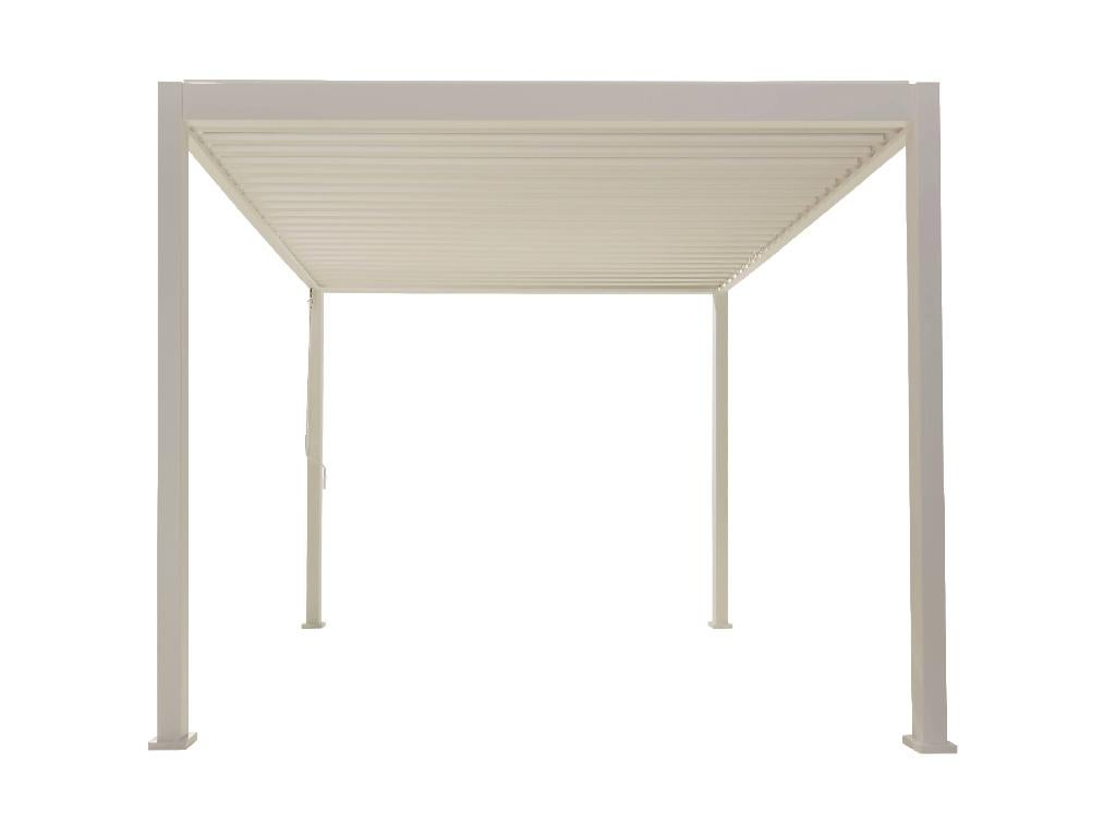 Mirador Deluxe overkapping - 300 x 400 cm - Wit, Tuin en Terras, Overkappingen, Ophalen, Nieuw, Veranda