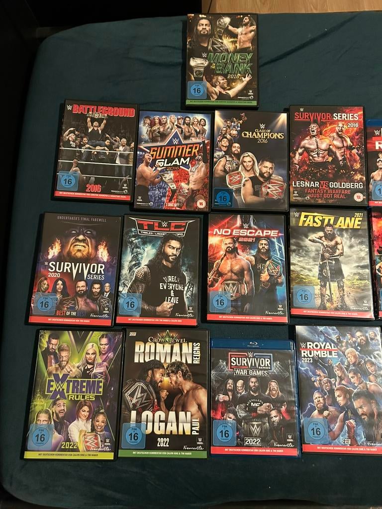 WWE DVD en Bluray, Alle leeftijden, Ophalen, Zo goed als nieuw