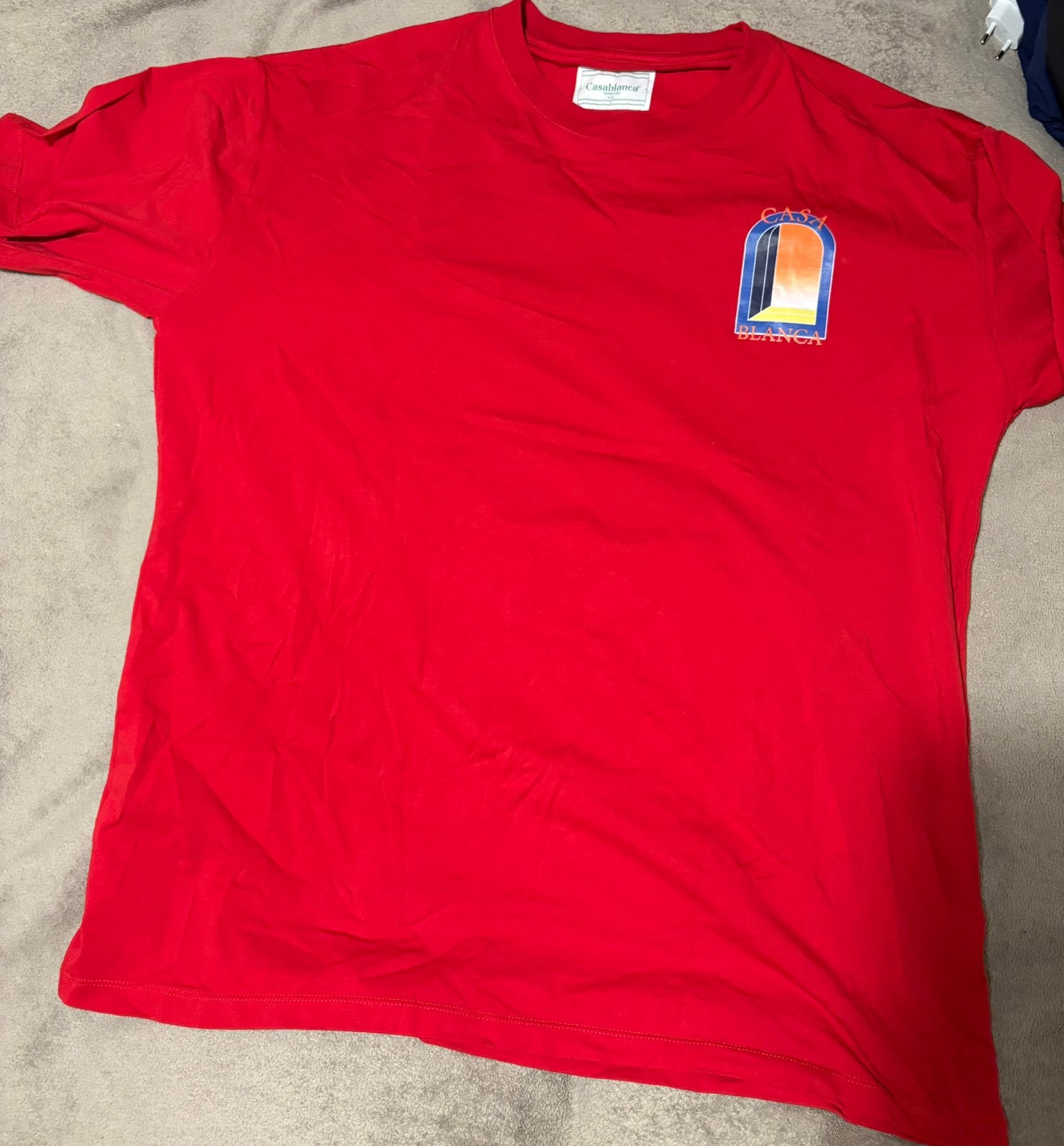 Casablanca t shirt XXL, Ophalen of Verzenden, Zo goed als nieuw, Overige maten, Zwart
