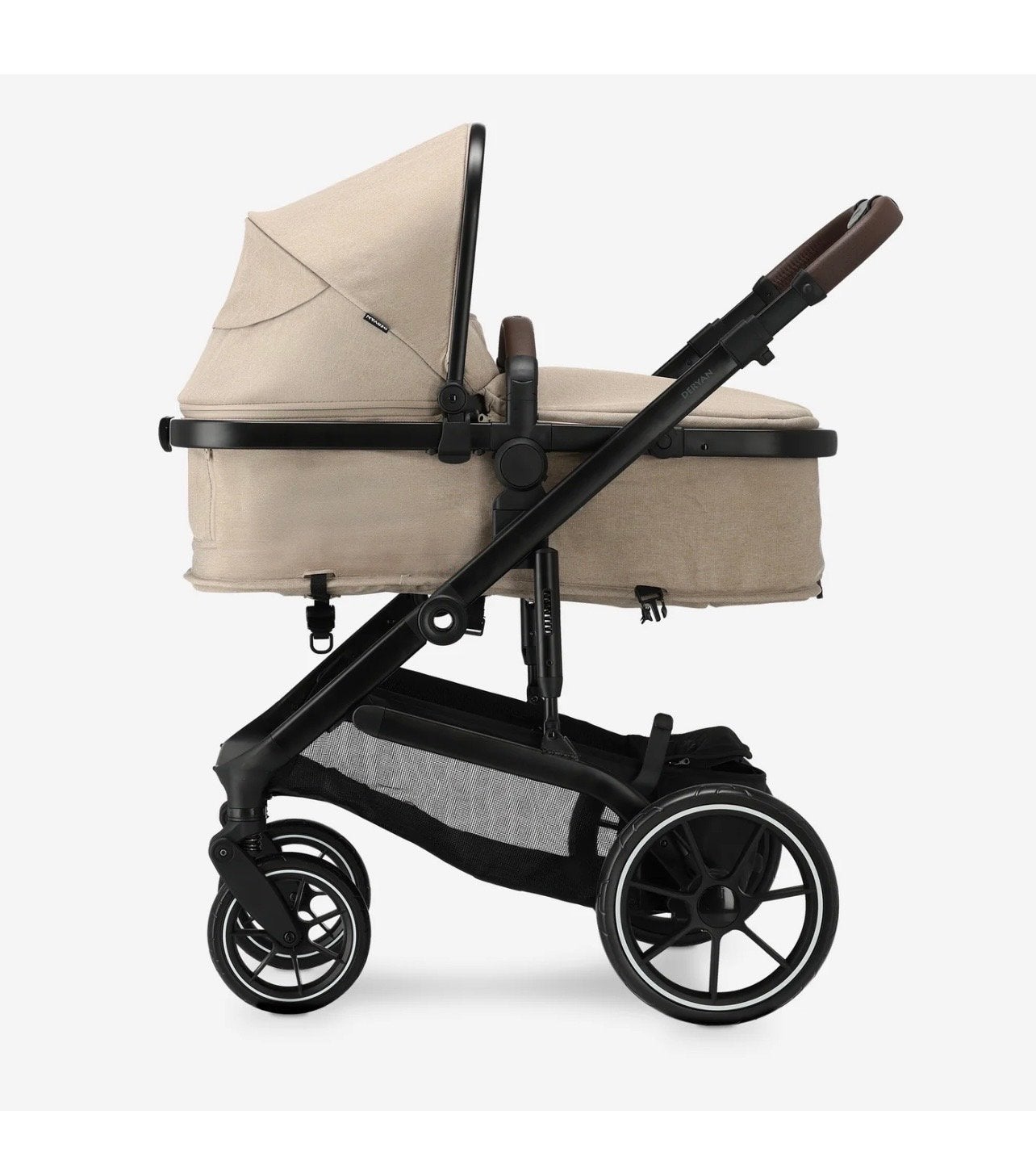 3-in-1 Kinderwagen - Beige, Zo goed als nieuw, Combiwagen, Met autostoeltje, Ophalen