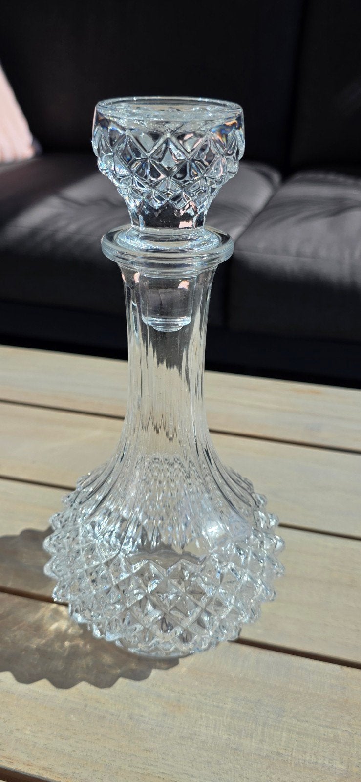 Cristal D’ARQUES Longchamp karaf 24% pbo, 0,75L, Antiek en Kunst, Ophalen