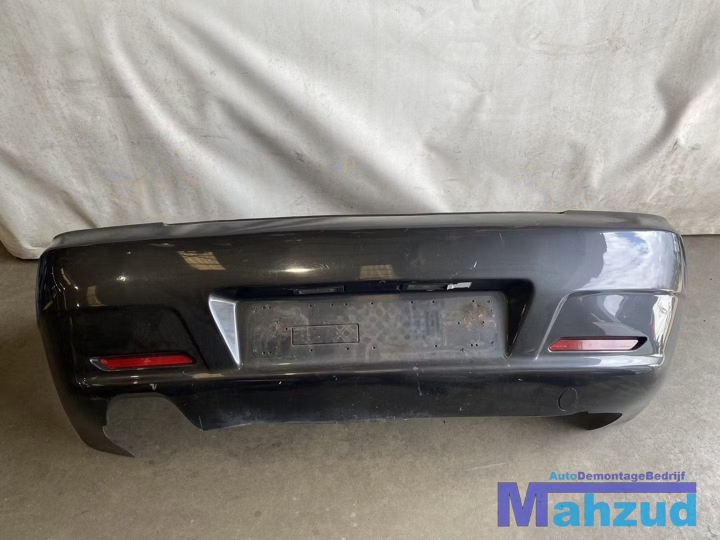 2004 ALFA ROMEO 156 Zwart 639 Achterbumper sedan 1997-2005, Gebruikt, Dpofca@stellantis.com, Stellantis Europe S.p.A., Ophalen of Verzenden