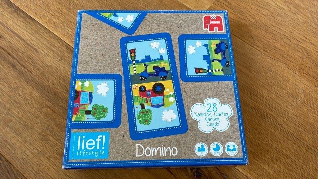 Domino Lief! Lifestyle van het merk Jumbo zgan!, Ophalen of Verzenden, Zo goed als nieuw