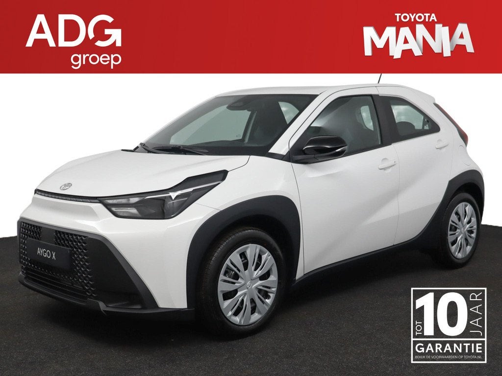 Toyota Aygo X Hybrid 115 play | TOYOTA MANIA | E 1500 inruil, 12 maanden, Stof, Euro 6, Overige kleuren