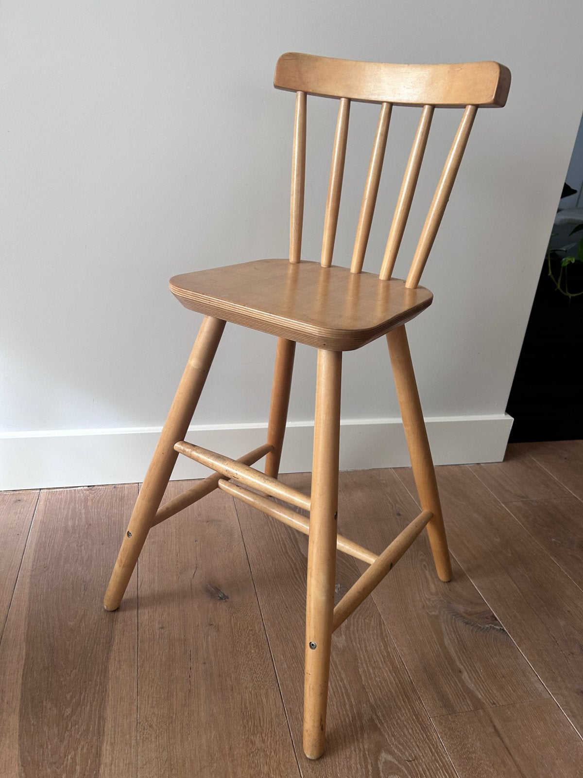 Ikea Agam kinderstoel berkenhout, Ophalen, Gebruikt, Overige typen