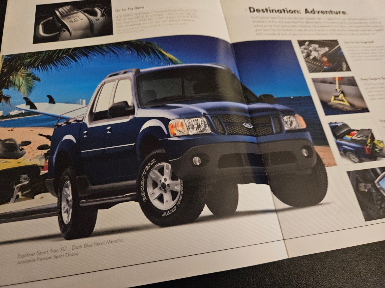 Brochure Ford Explorer Sport Trac 2005 USA, Ophalen of Verzenden, Zo goed als nieuw, Ford