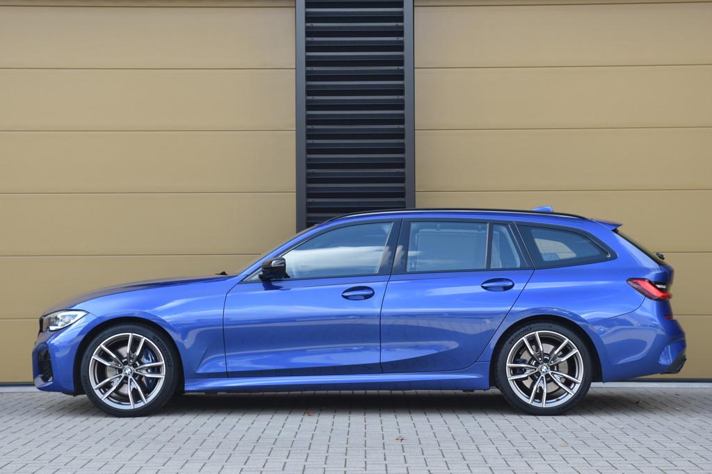 BMW 3 Serie Touring M340i xDrive High Executive * Harman / K, Auto's, BMW, Automaat, 1780 kg, Met garantie (alle), Blauw