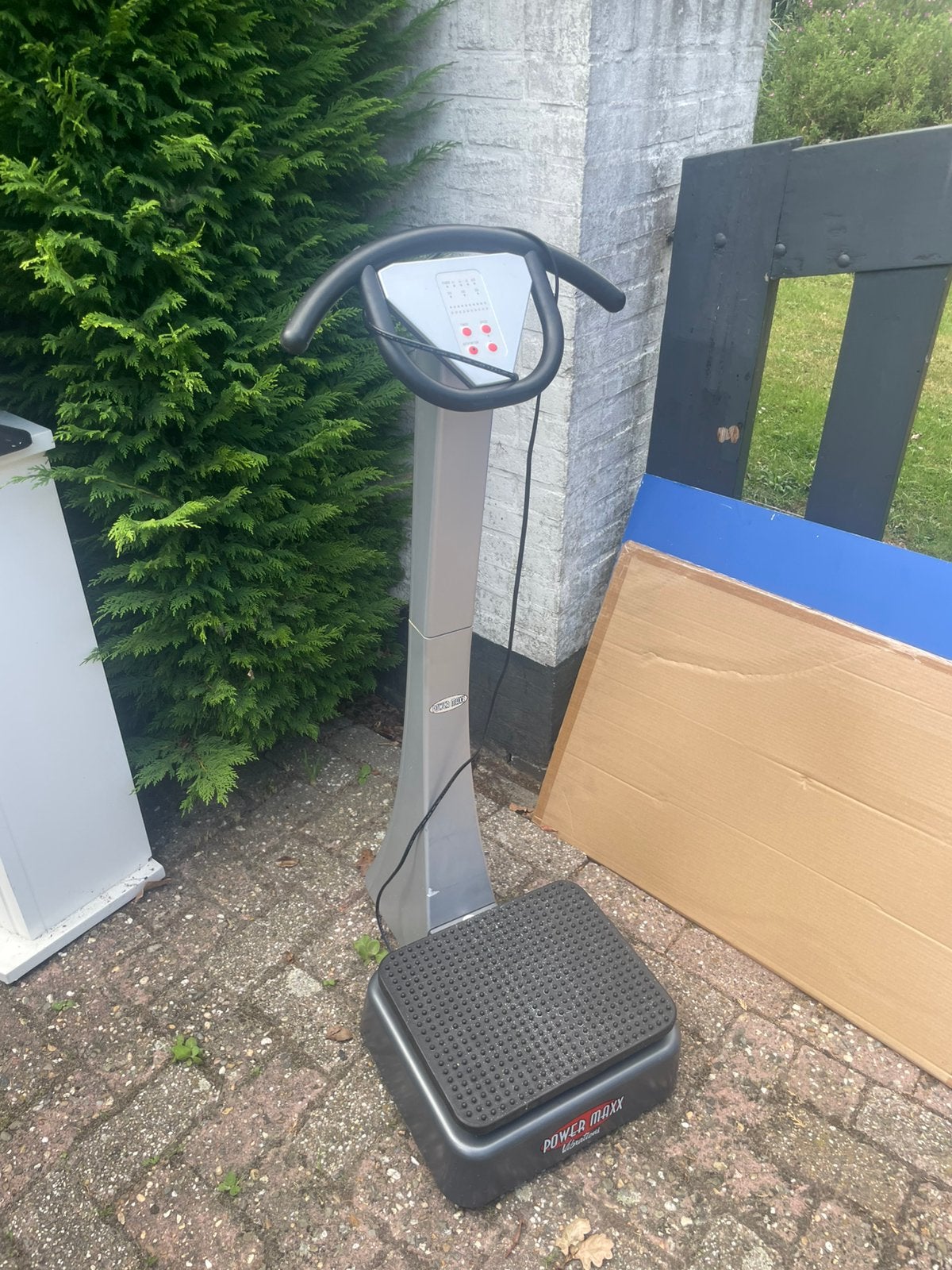 Power Maxx Trilplaat - Zo goed als nieuw, Trilplaat, Armen, Ophalen of Verzenden, Zo goed als nieuw