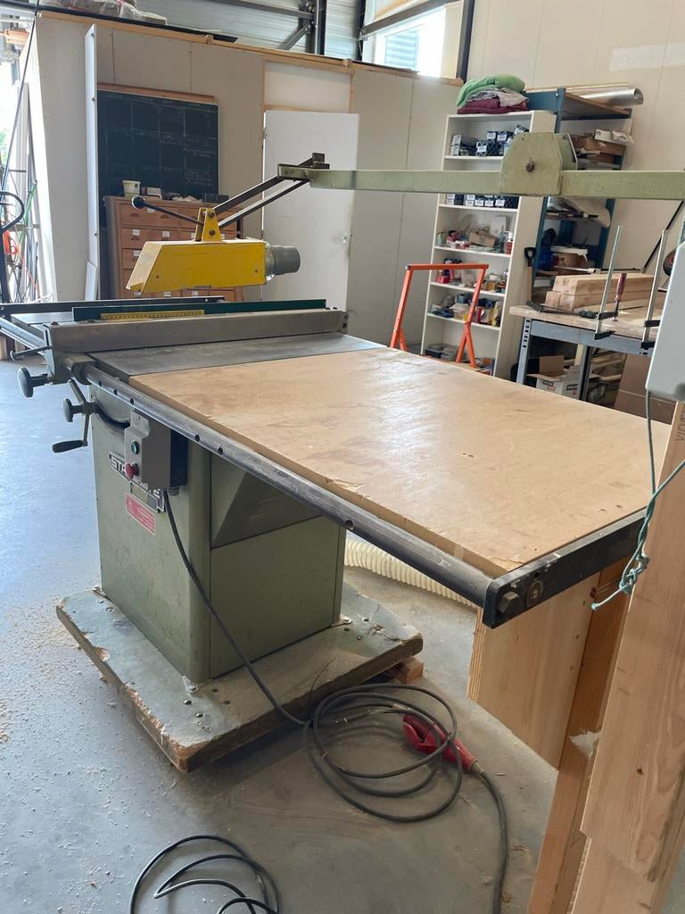 Startrite professionale zaagtafel, Gebruikt, Cirkelzaag, 70 mm of meer, Ophalen of Verzenden