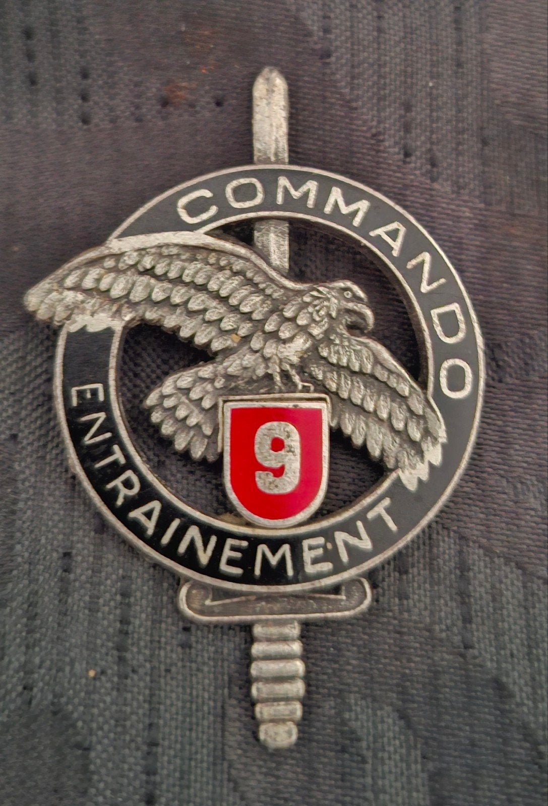Frans commandobrevet, Verzenden, Landmacht, Overige gebieden, Embleem of Badge